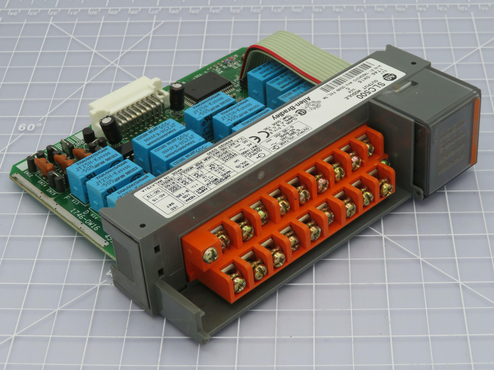 Allen Bradley 1746-OW16 Ser C SLC500 Output Module  For Sale