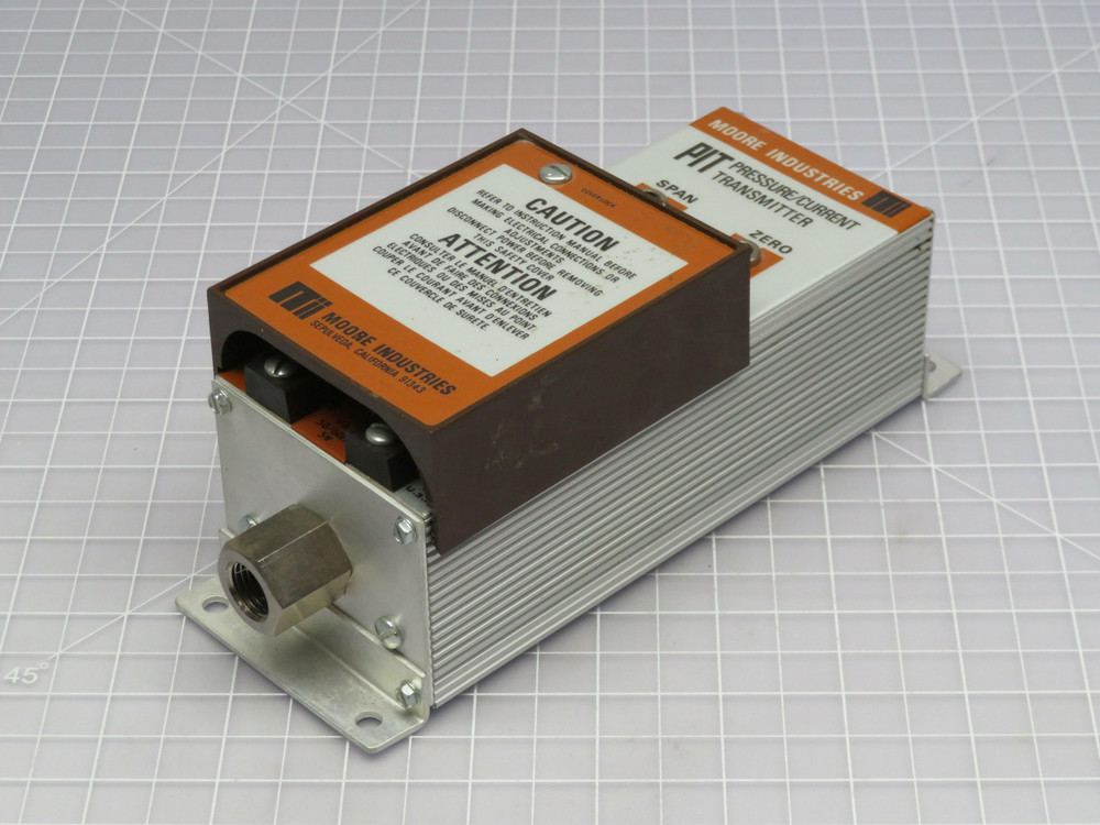Moore Industries  PIT/3-15PSIG/4-20MA/117AC/-4W-RO AB  PIT Pressure/Current Transmitter   For Sale