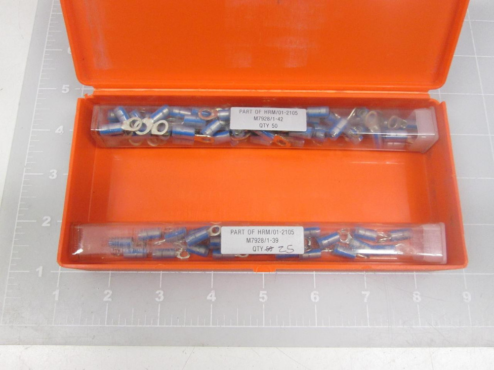 HRM/01-2105 5940-01-265-0663 TERMINAL LUGS FOR SIZE 16 WIRE M7928/1-39 -41 -42 -43 T60870