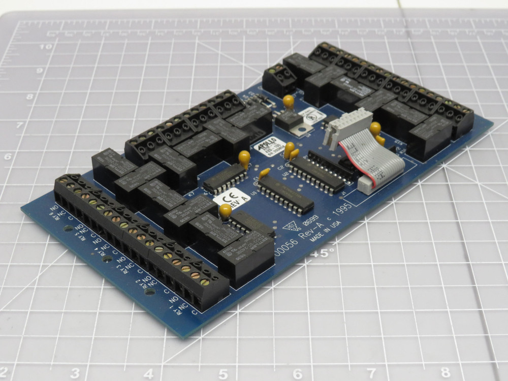 Apollo 420-100 100056 Rev A Arm-16 Output Module Relay Board For Sale