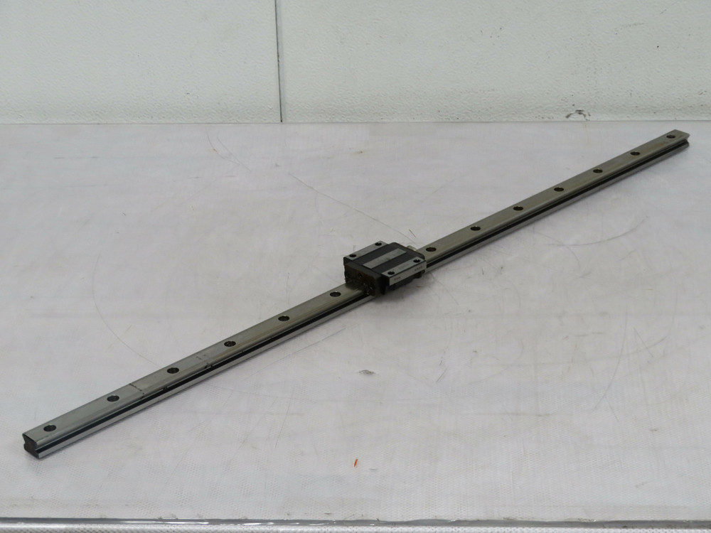 THK SR20  Linear Bearing Block on a 32 in Rail  For Sale