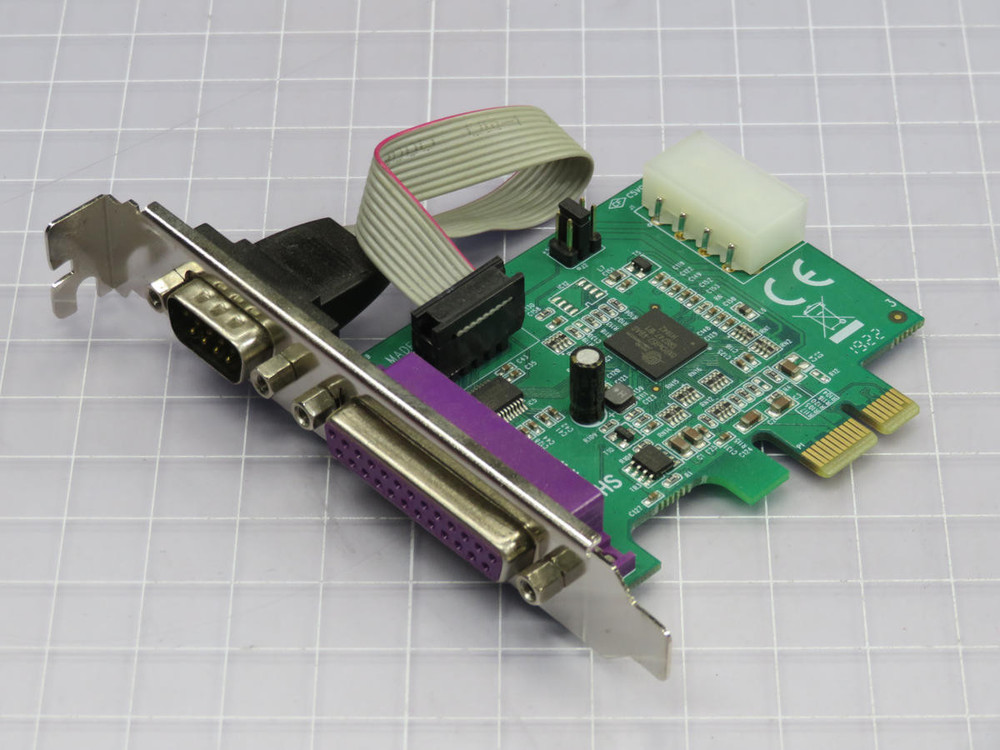 Star Tech  PEX1S1P952  1S1P Native PCI Express Parallel/Serial Combo Card   For Sale