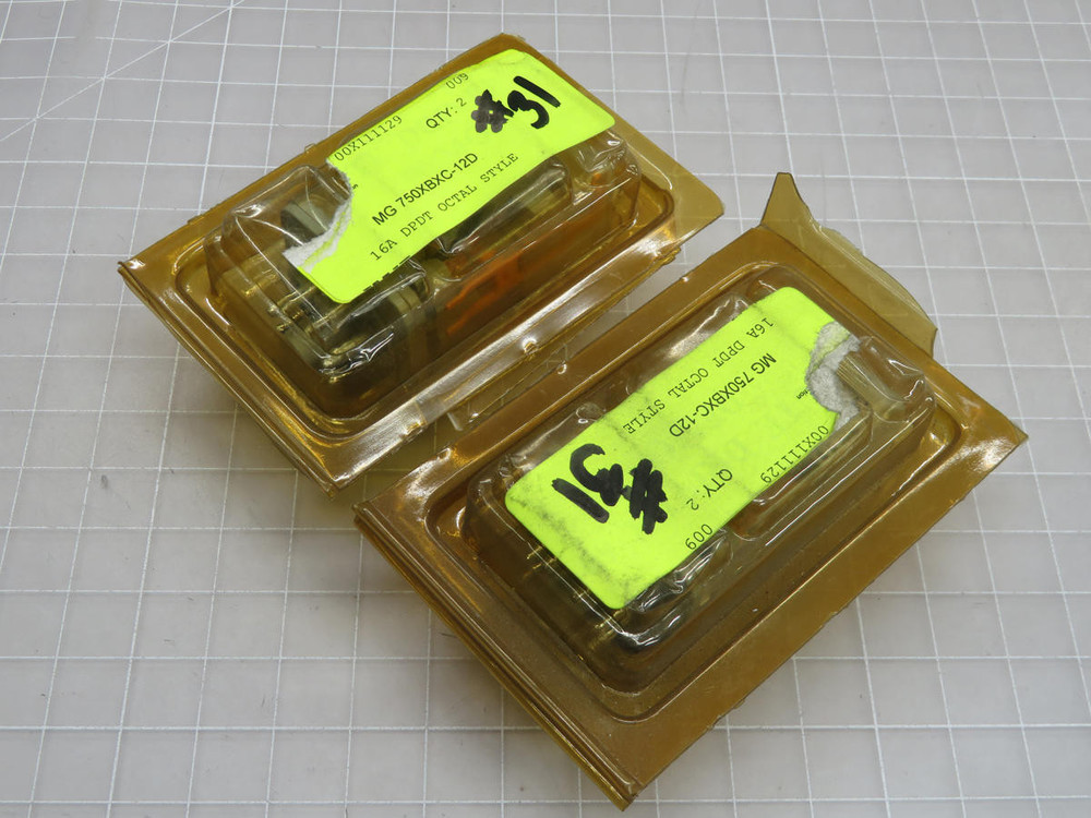 Lot of 2 Magnecraft  750XBXC-12D  General Purpose Relays   For Sale
