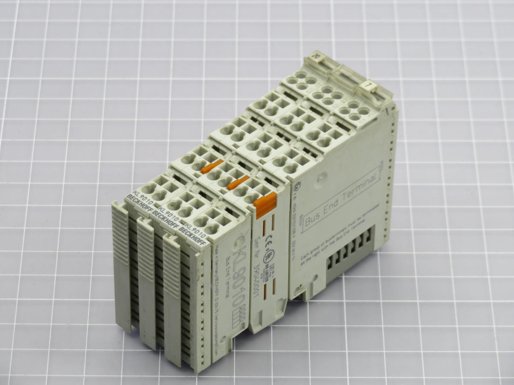 BECKHOFF KL9010 BUS END TERMINAL PLC MODULE/RACK T218828