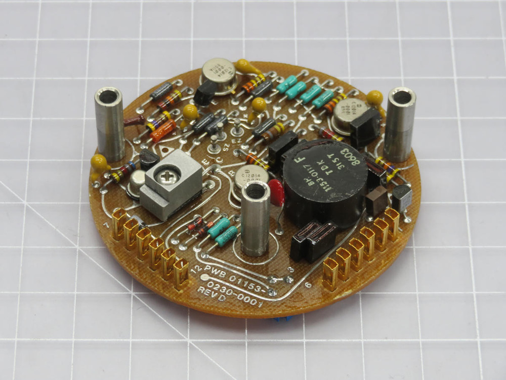 ROSEMOUNT PWB 01153-0230-0001 REV D TRANSMITTER CIRCUIT BOARD T218789