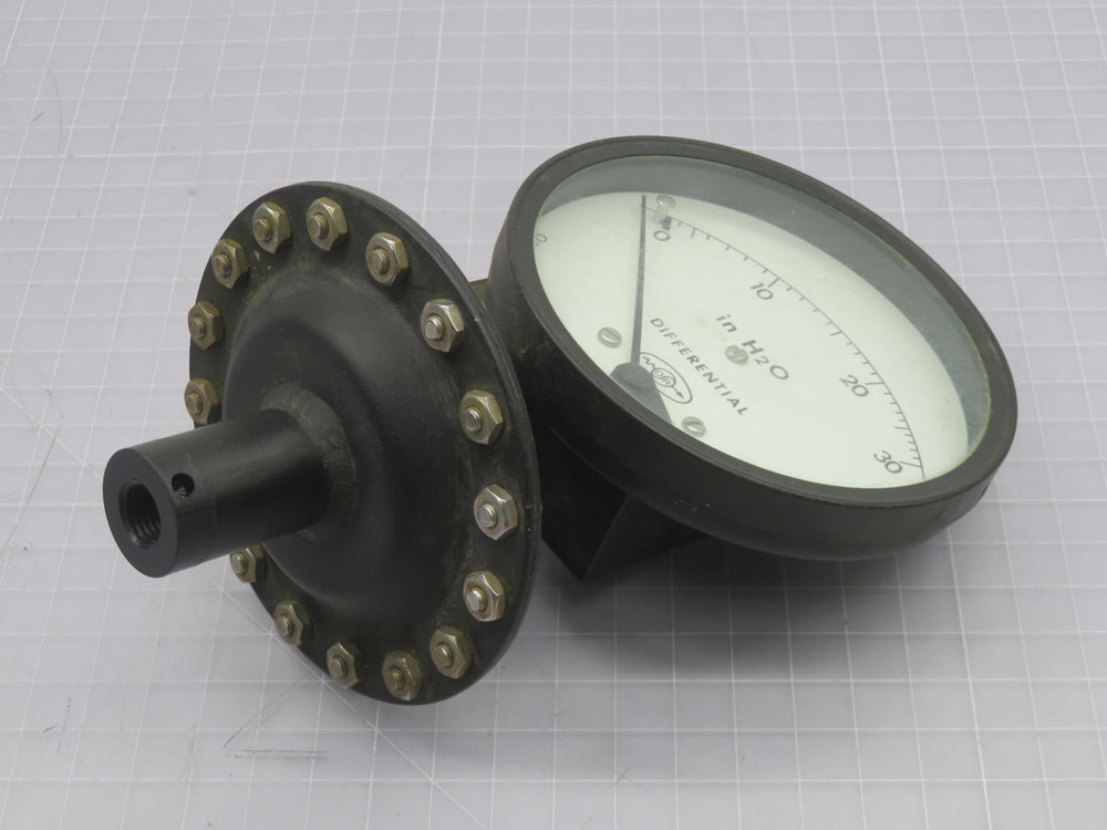 ORANGE RESEARCH  1801DG-1A-4.5L  DIFFERENTIAL PRESSURE GAUGE  For Sale