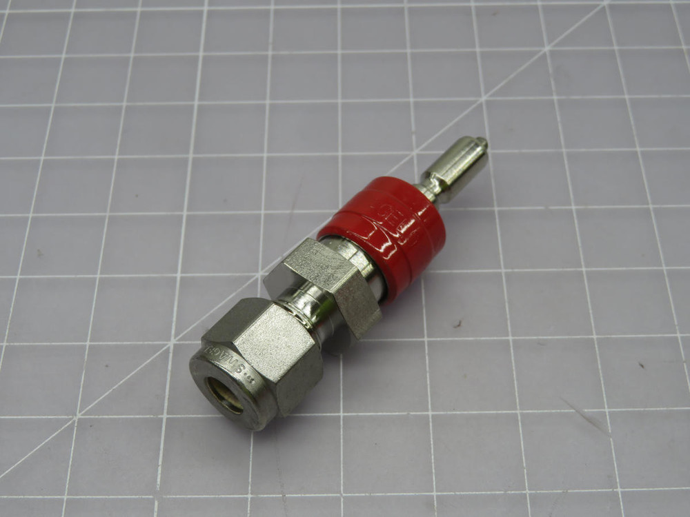 SWAGELOK  SS-QC4-D-400  STEM WITH VALVE  For Sale