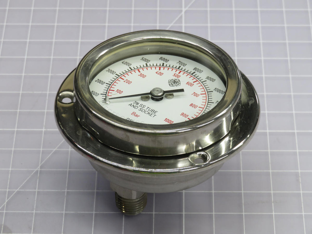 MODANIEL CONTROLS  20627  PRESSURE GAUGE  For Sale