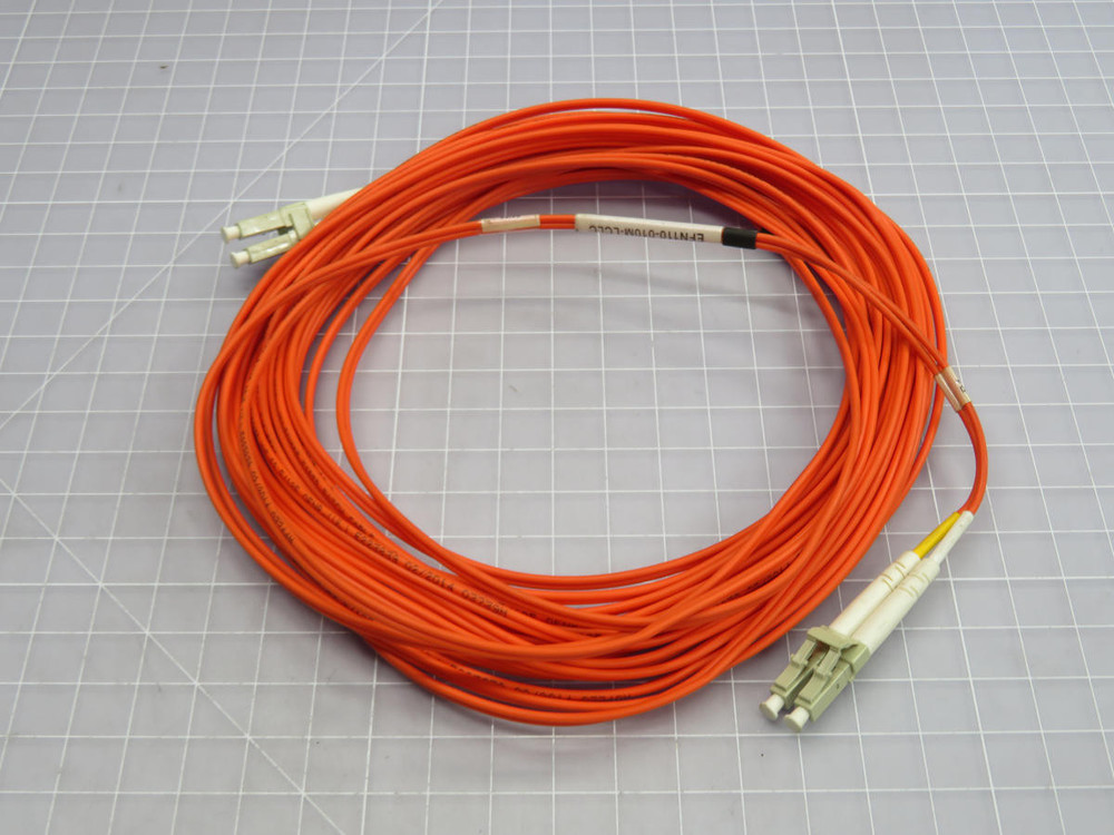 Lot of 30 BLACK BOX  EFN110-010M-LCLC  DUPLEX FIBER PATCH CABLE  For Sale