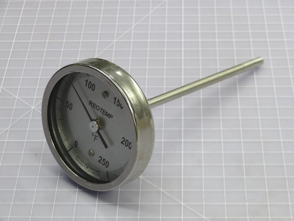 REOTEMP  AA0601F47  DIAL THERMOMETER  For Sale