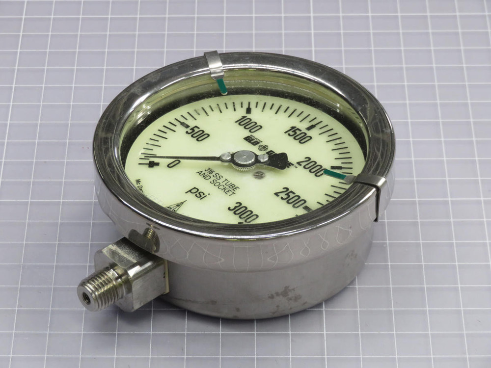 McDaniel Controls  AB 20401  PRESSURE GAUGE  For Sale