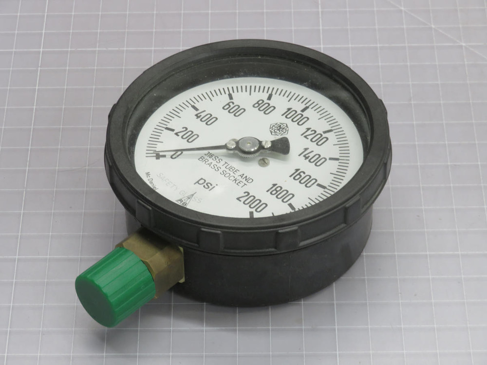 McDaniel Controls  AB 10201  Pressure Gauge  For Sale