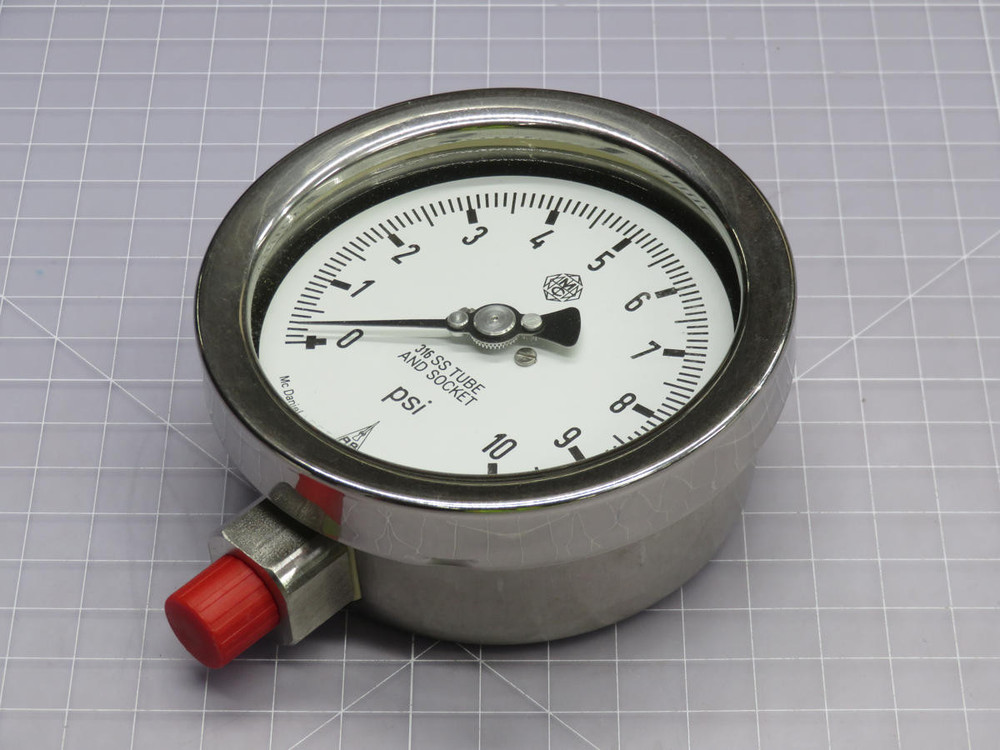 MCDANIEL CONTROL  AB 10928 A10  PRESSURE GAUGE  For Sale