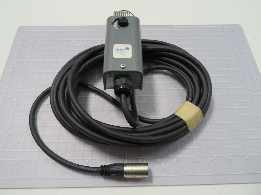 Johnson Controls A19BAB-3  Coiled Bulb Garage Heavy Duty Thermostat 35-95 F For Sale
