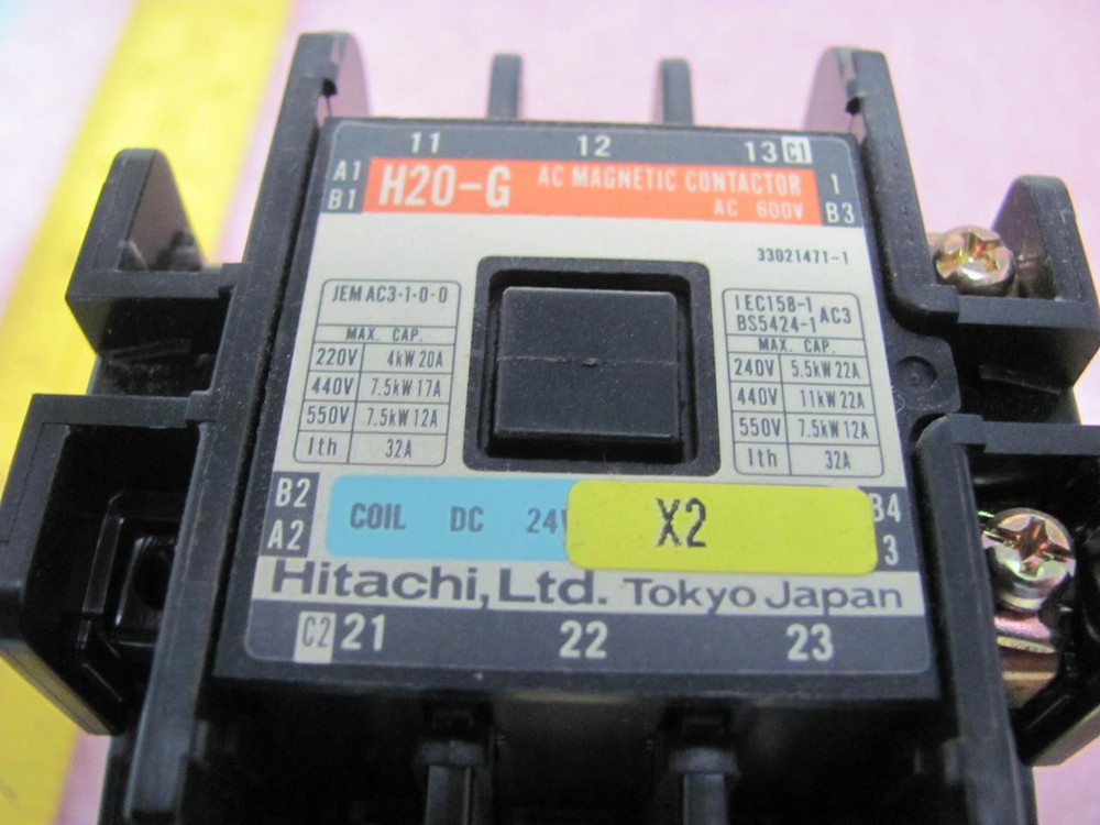 HITACHI H20-G AC MAGNETIC CONTACTOR T7267