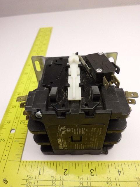 SIEMENS 42DF35AG CONTACTOR 63A 600VAC 15HP T14706
