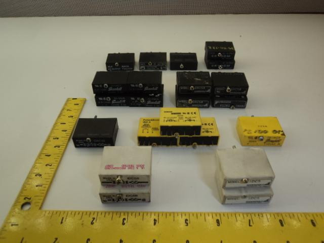 ALLEN-BRADLEY OMRON  1 LOT OF VARIOUS RELAYS T16749