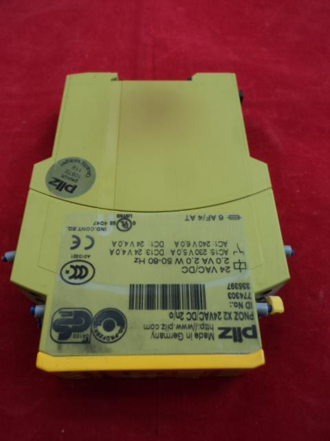 PILZ PNOZ X2 24VAC/DC 2N/O SAFETY RELAY T20758