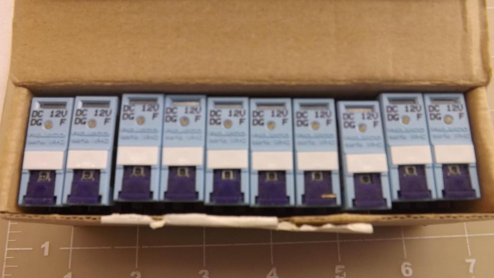 LOT OF 10 RELECO C10-A10X/DC12V RELAY T23358