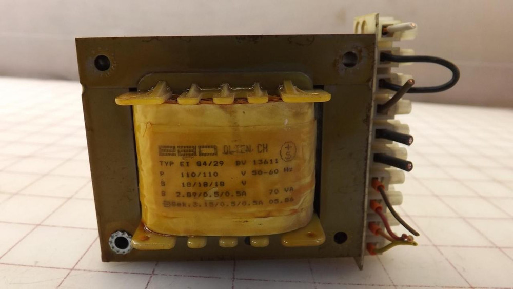 EAO EI 84/29 BV 13611 TRANSFORMER T31484