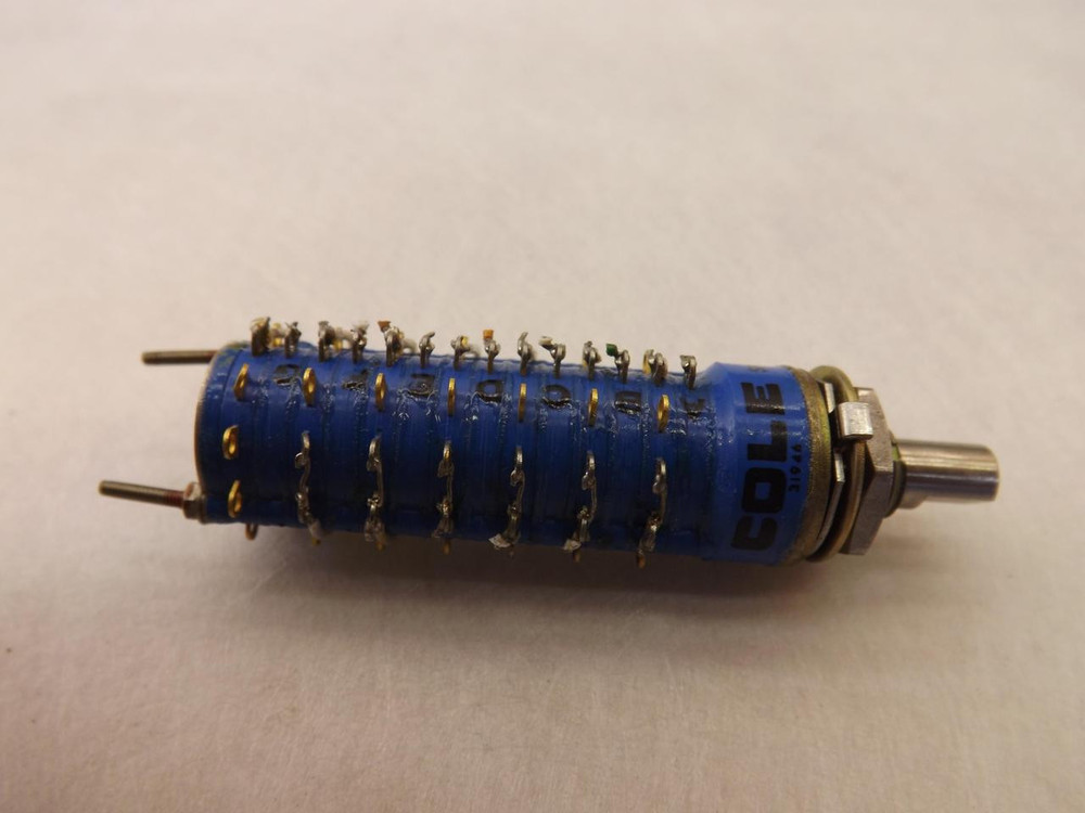 COLE 31946 3900-4531 4090031-1 ROTARY SELECTOR SWITCH T35717