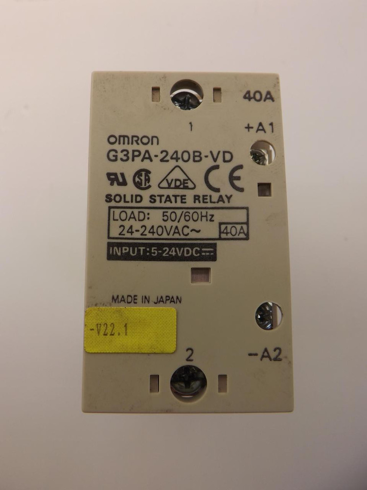 OMRON G3PA-240B-VD SOLID STATE RELAY T36497