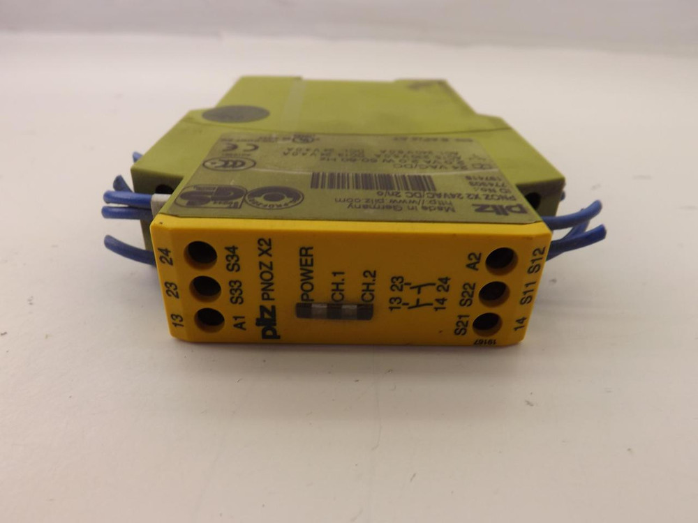PILZ PNOZ X2 24VAC/DC 2N/O 774303 197418 RELAY T41650