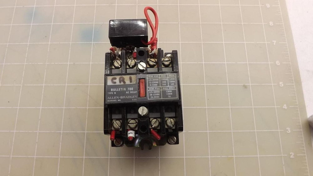 ALLEN-BRADLEY 700-N800A1 AC RELAY T27626
