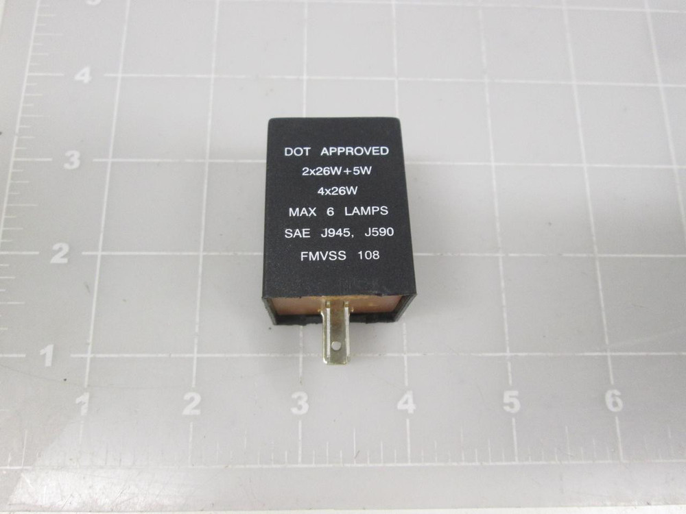 LITTELFUSE FLR757 TURN SIGNAL FLASHER RELAY 4X26 WATT MAX 6 LAMPS