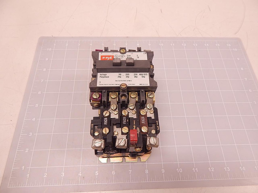 FPE 4204 CU03S-01 MOTOR STARTER T82589