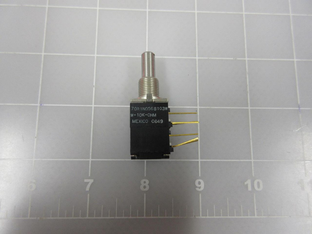 HONEYWELL 70R1N056S103W INDUSTRIAL MOTION & POSITION SENSOR 10 K OHMS RESISTIVE & OPTICAL T79389