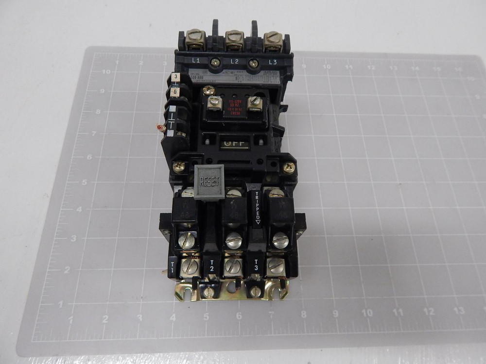 ALLEN BRADLEY 509-A0D 42185-800-01 STARTER T89366
