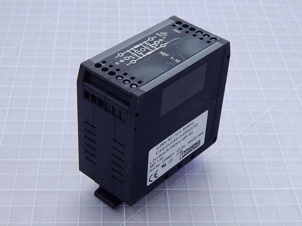 Phoenix Contact NEF 1-10 Contact Net Interference Filter T94242 For Sale