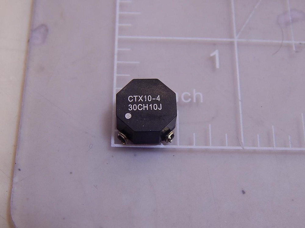 Lot of 50 Cooper Bussmann CTX10-4-R Coupled Inductors 9.6 uH 3.4 A 0.019 Ohms T95120 For Sale