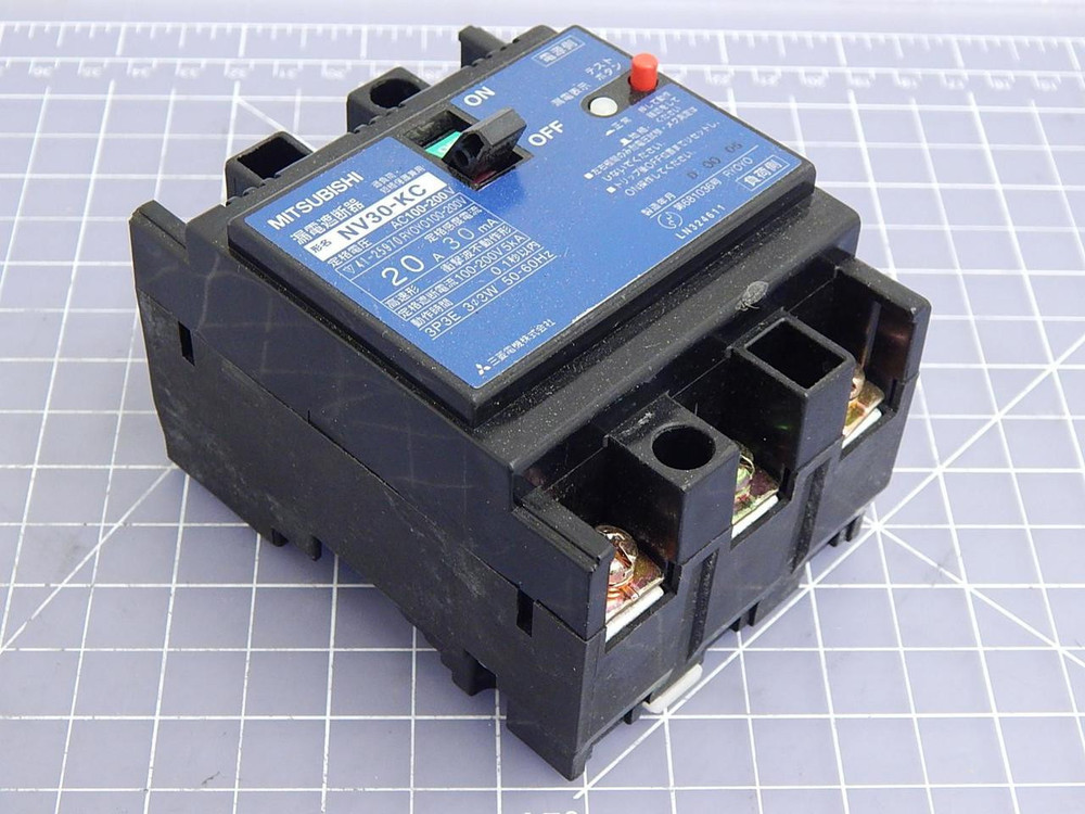Mitsubishi NV30-KC 20 Amp Circuit Breaker T100554 For Sale