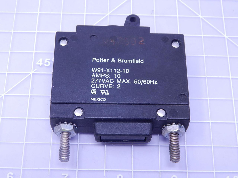 Potter & Brumfield W91-X112-10 Circuit Breaker T110456 For Sale