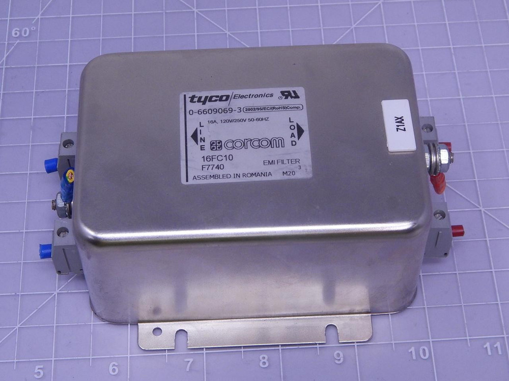 Tyco Electronics 16FC10 EMI Filter T117901 For Sale