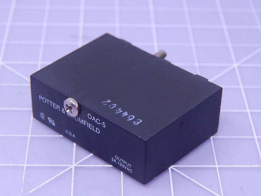 Lot of 3 Potter & Brumfield OAC-5 Output Modules T115647 For Sale