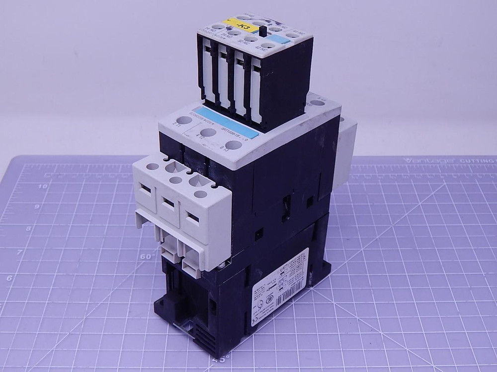 Siemens 3RT1036-1B..0 Contactor w/ Auxiliary Contact T116648 For Sale