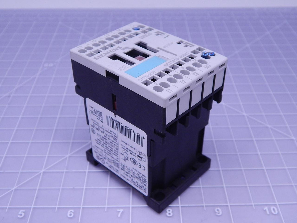 Siemens 3RT1016-2BB41 Magnet contactor 9A 0VAC 24VDC T123705 For Sale