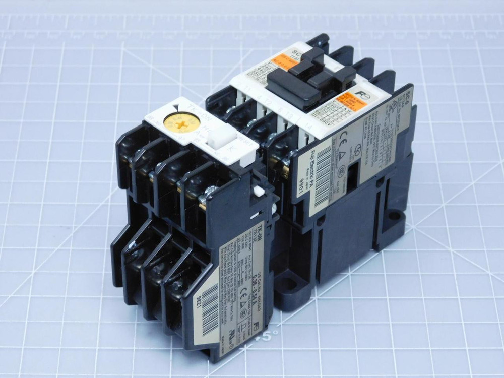 Fuji SC-0 Contactor 20 A w/ TK-0N Overload Relay 0.36-0.54 A T126721 For Sale