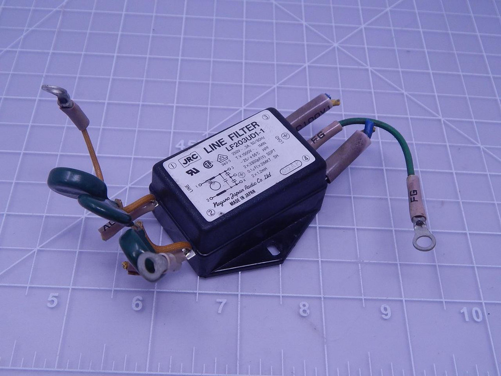 Nagano Japan Radio LF203UD1-1    Line Filter 250 V 3 A 50/60 Hz For Sale