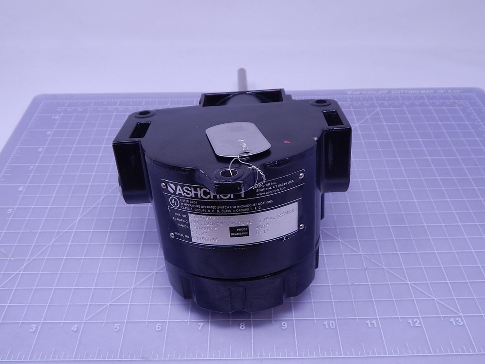 Ashcroft T764TS060 XNH    Temperature Switch For Sale