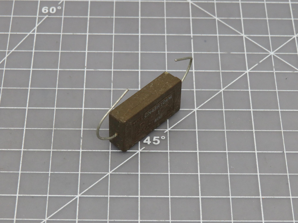 Sprague CN43R104M CASE-43 CAPACITOR,FIXED,PLASTIC DIELECTRIC For Sale