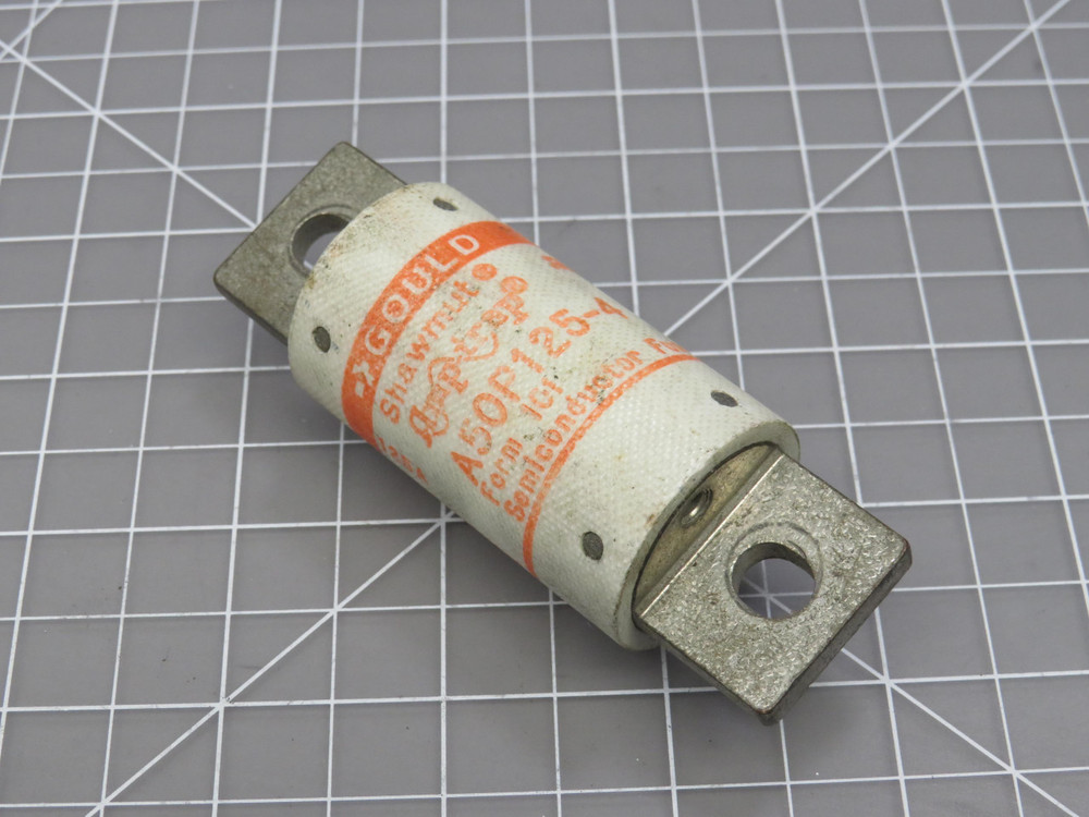 Gould Shawmut A50P125-4  Semiconductor Fuse For Sale