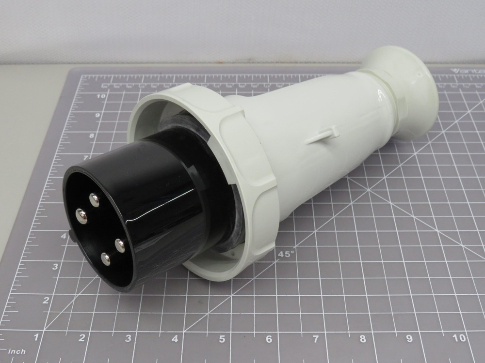 Woodhead 460P5W  60 Amp, 600 Volt 3-Phase Pin & Sleeve Plug For Sale