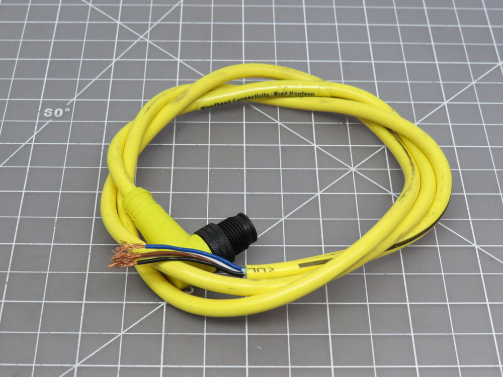 Woodhead 1200659210 804007K05M010 Actuator Cable MIC 4P M/MP 1M 90D 22/4 TPE For Sale
