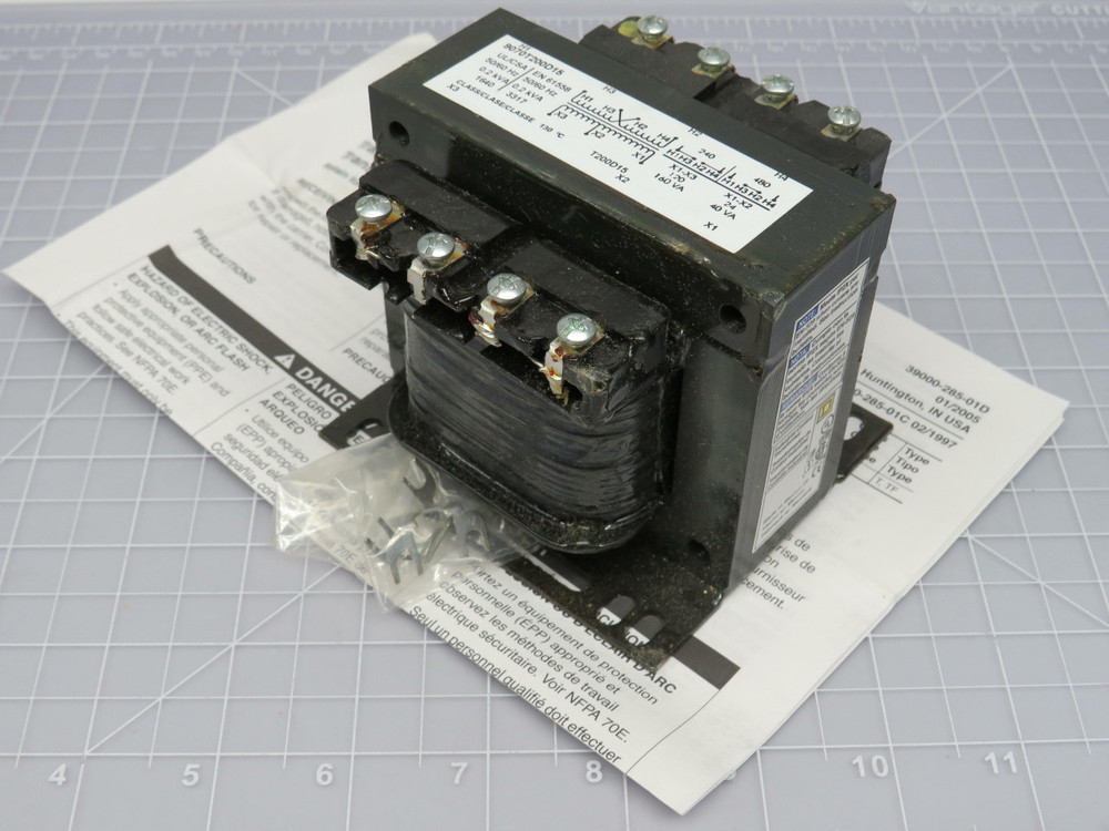 Square D 9070T200D15  Industrial Control Transformer For Sale