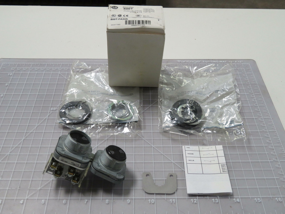 AB 800T-FA22A  Push Button  Type 4.13 For Sale