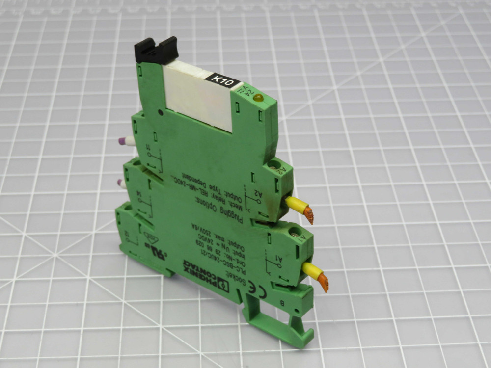 Phoenix Contact PLC-BSC-24UC/21  Terminal Block  For Sale